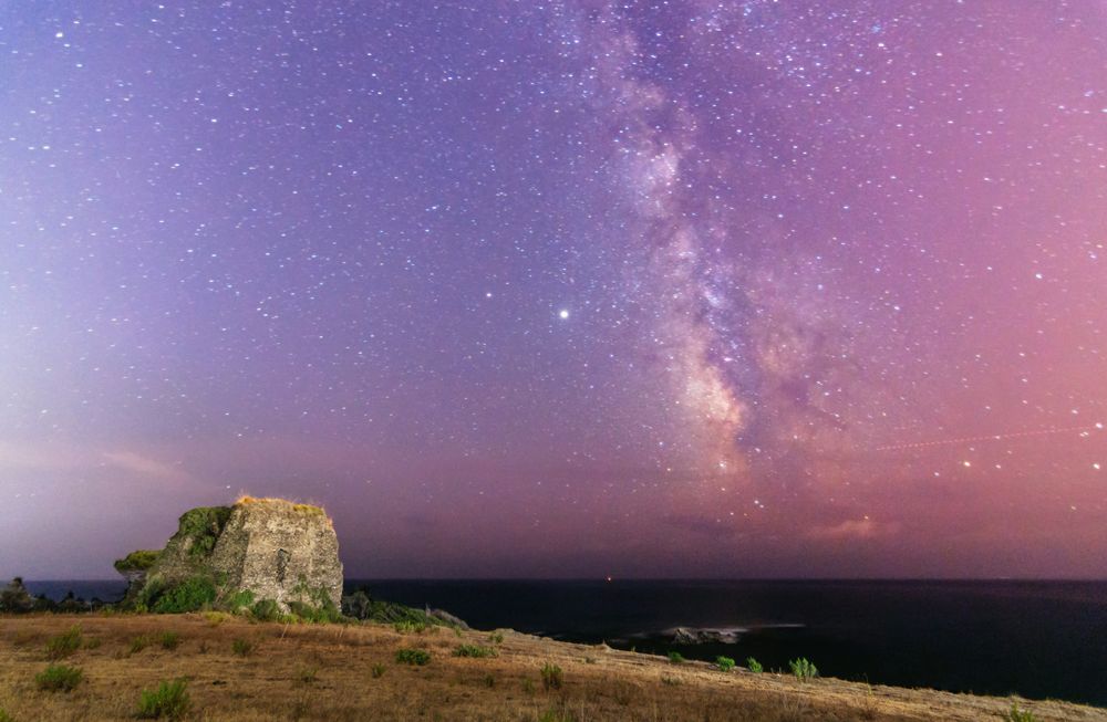 Acciaroli sky in the Italy's Hidden Gems