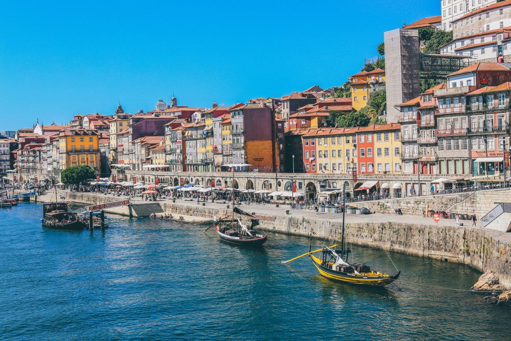 Douro River in Porto's Ribeira, one of the Affordable Romantic Getaways in Europe