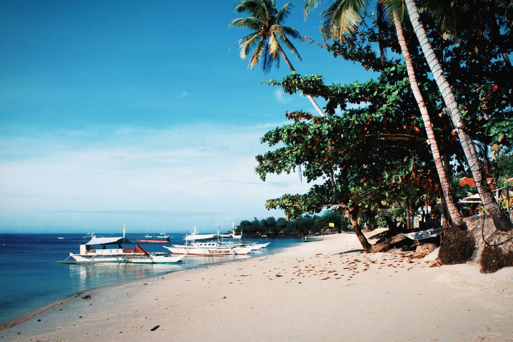 Alona Beach, Panglao Island one of the Best Beaches in the Philippine