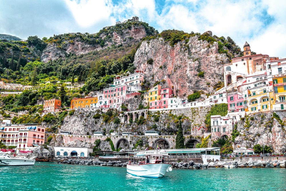 The Amalfi Coast, Italy a great idea for a Road Trip in Europe