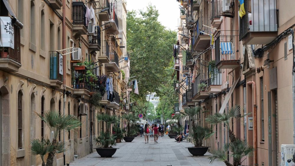 Barceloneta street in Barcelona, Spain in The Best Digital Nomad Destinations in 2025