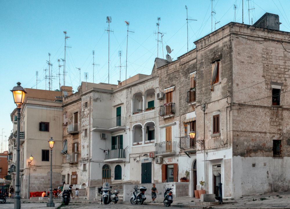 Buildings in Bari in The Best Puglia Itinerary