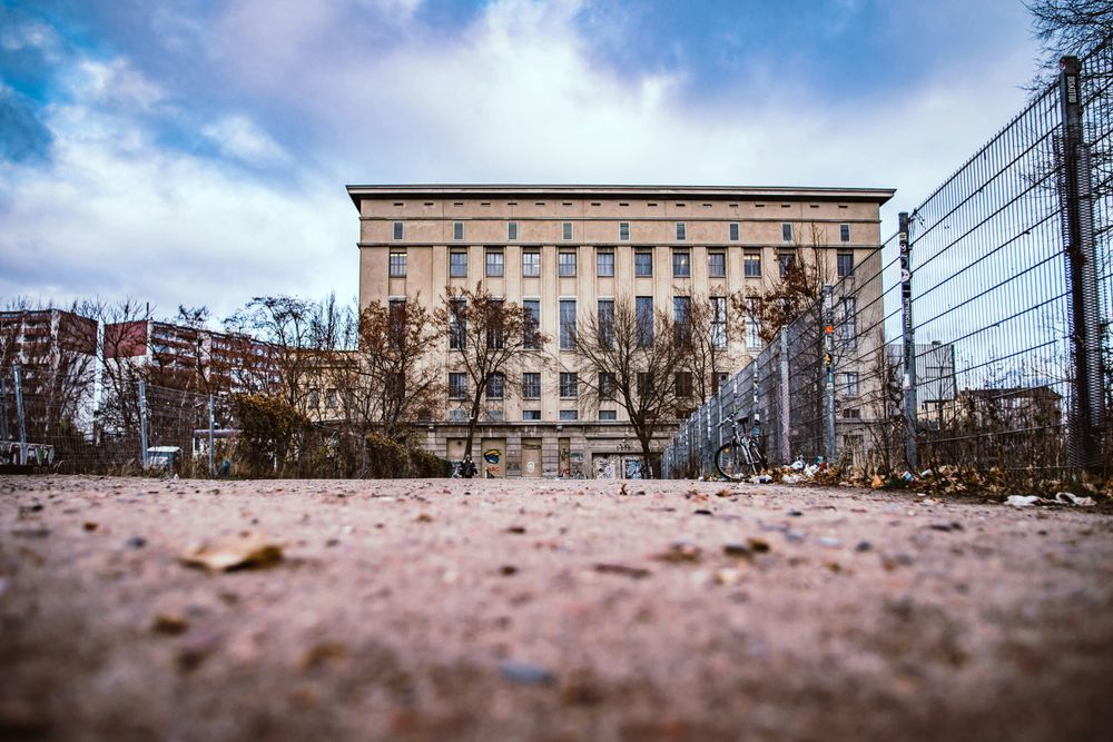 Facade of Berghain in the Best Nightclubs in Berlin