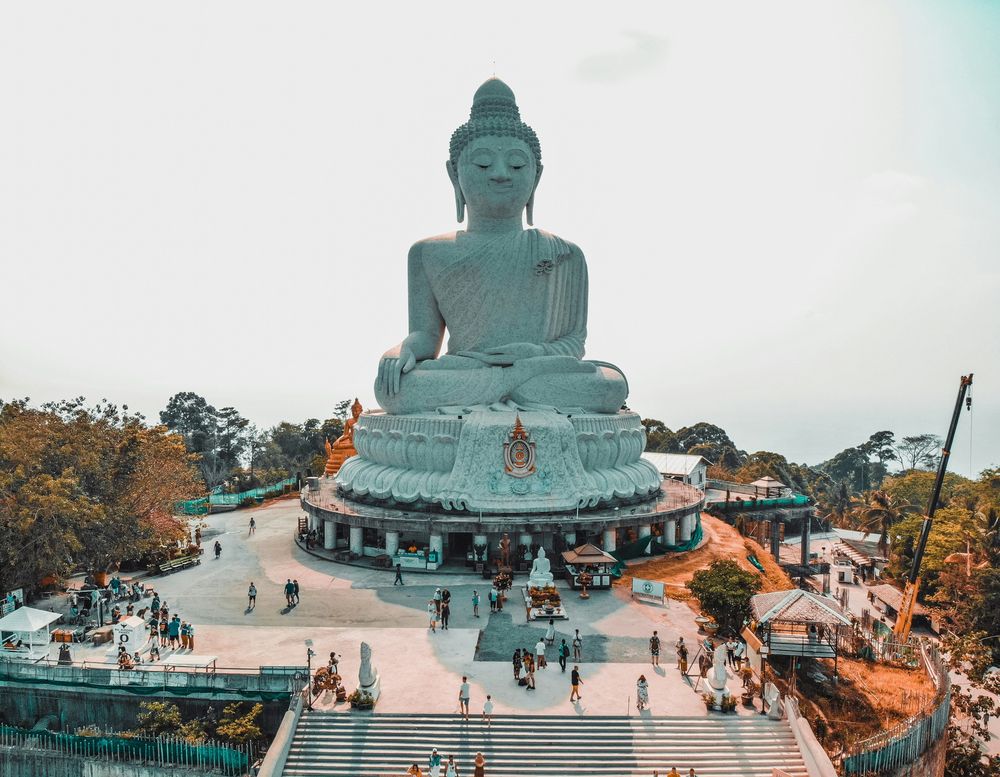 The Big Buddha in Phuket representing the Best Transport Options in Thailand