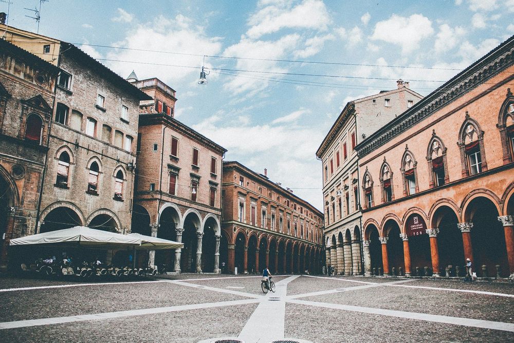 A square in Bologna in The Best Cities in Northern Italy