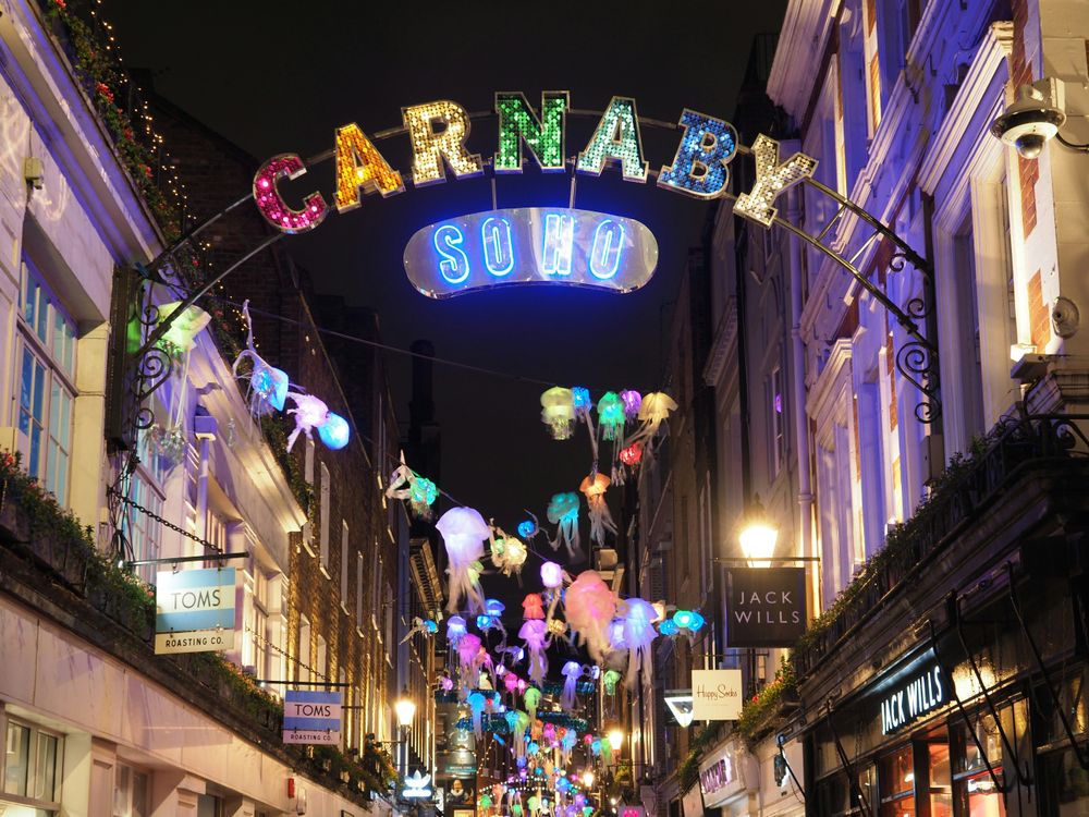 Carnaby Street a must visit in the The 10 Best Cheap Restaurants in London