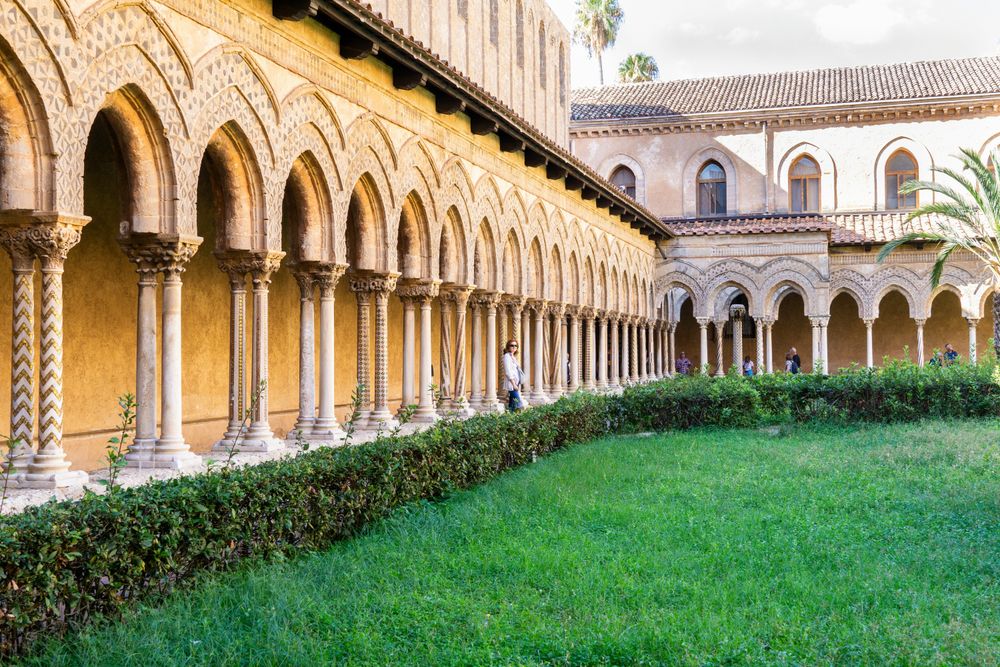 Woman in the Cathedral of Monreale in The 15 Best Things To Do in Sicily
