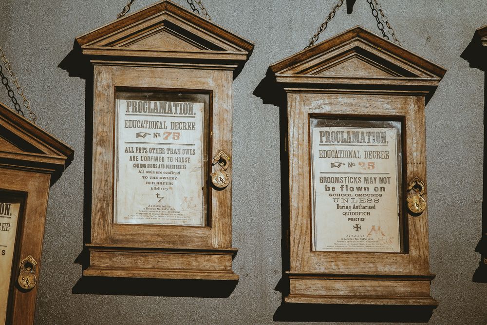 Harry Potter Studios Wall