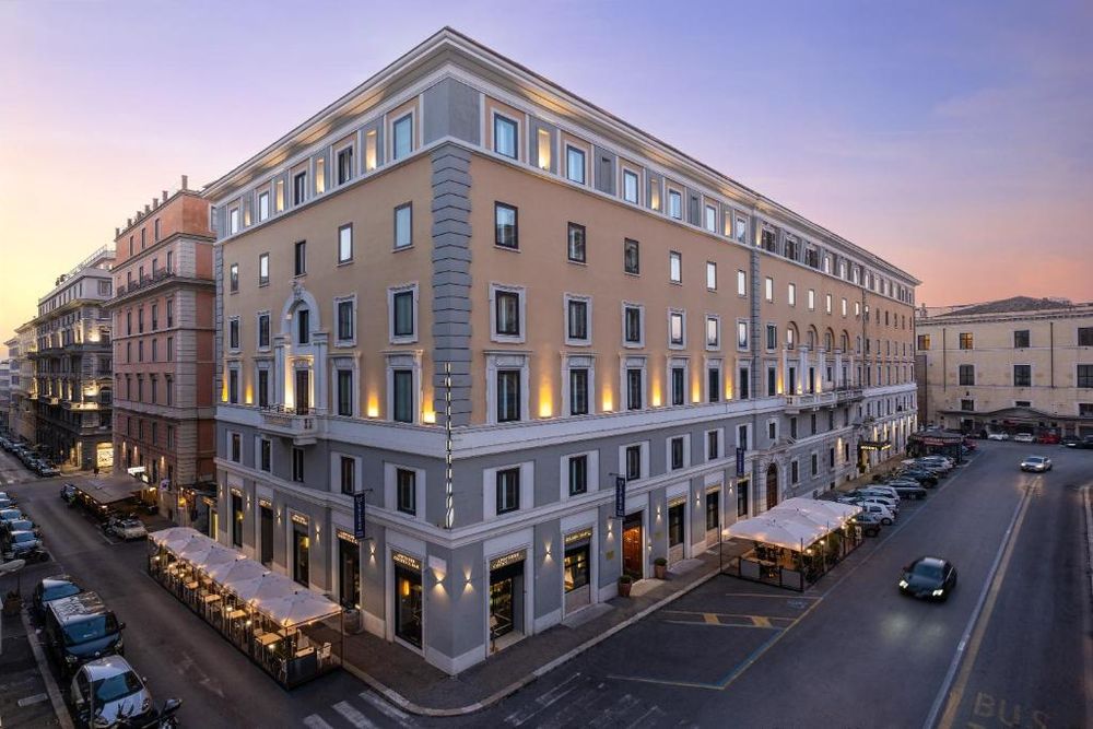 Facade Hotel Golden Rome one of the Best Budget Hotels in Rome