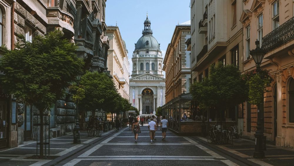 Street in Hungary in the Digital Nomad Visas in Europe