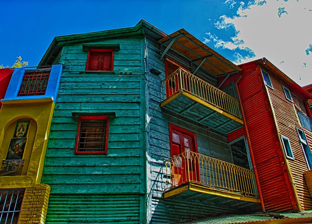 La Boca Houses one of the Best Places to Visit in Buenos Aires
