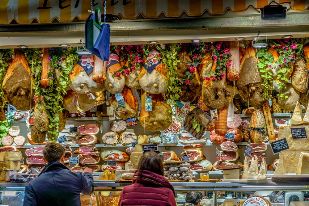 Shop in the Mercato Centrale in the Best Free Things to Do in Florence