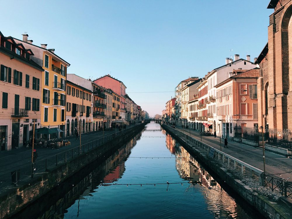 Navigli Canal in the Fall in What to Visit in Milan