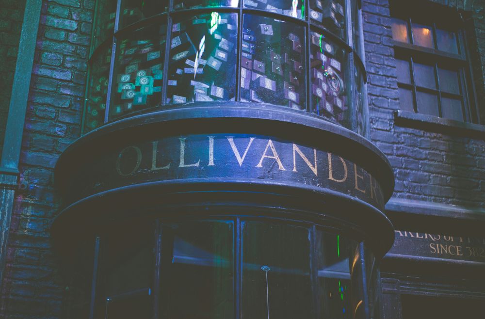 Ollivanders at the Harry Potter Studios