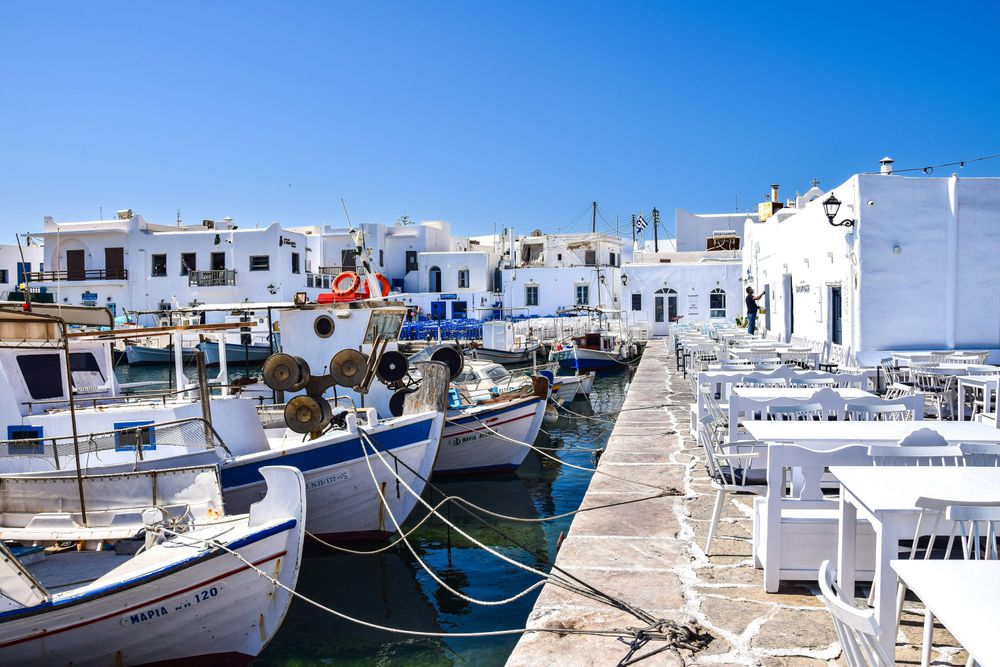 Coastal Village in Paros, Greece one of the Top 10 Warm Fall Destinations in Europe