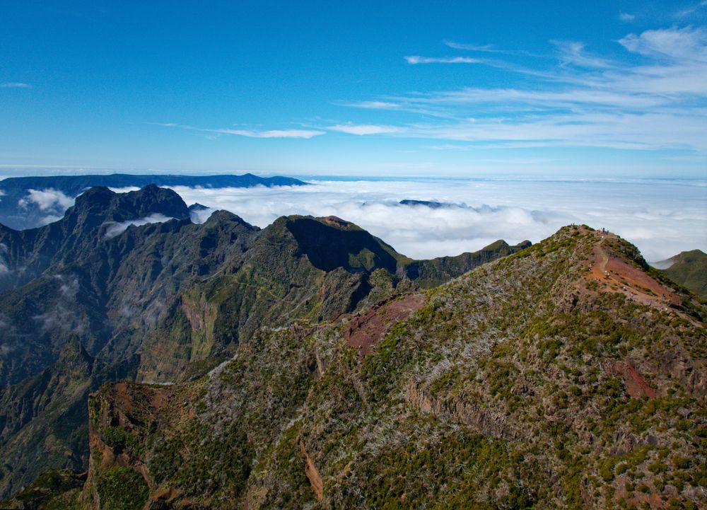 Pico Ruivo close to Santana, in The Best Itinerary of Madeira