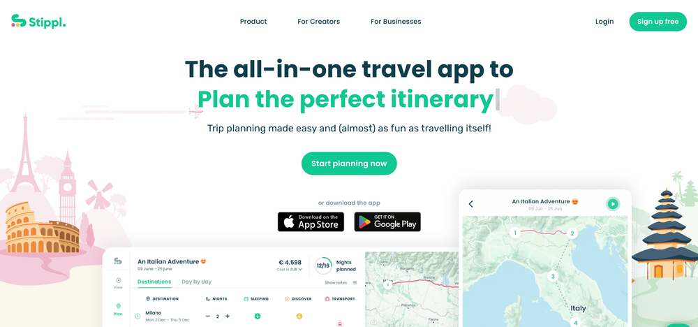 Stippl: The All In One Adventure Planner