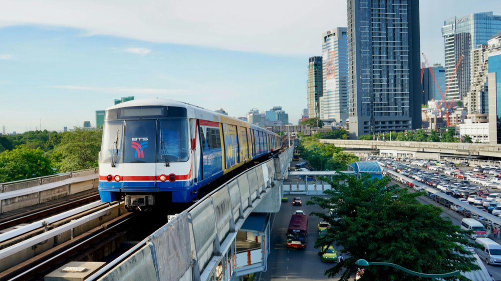 Skytrain (BTS) à Bangkok dans les 25 conseils de voyage en Thaïlande