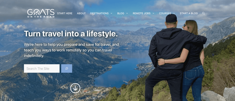Goats on the road in The 40 Best Travel Blogs to Follow in 2025