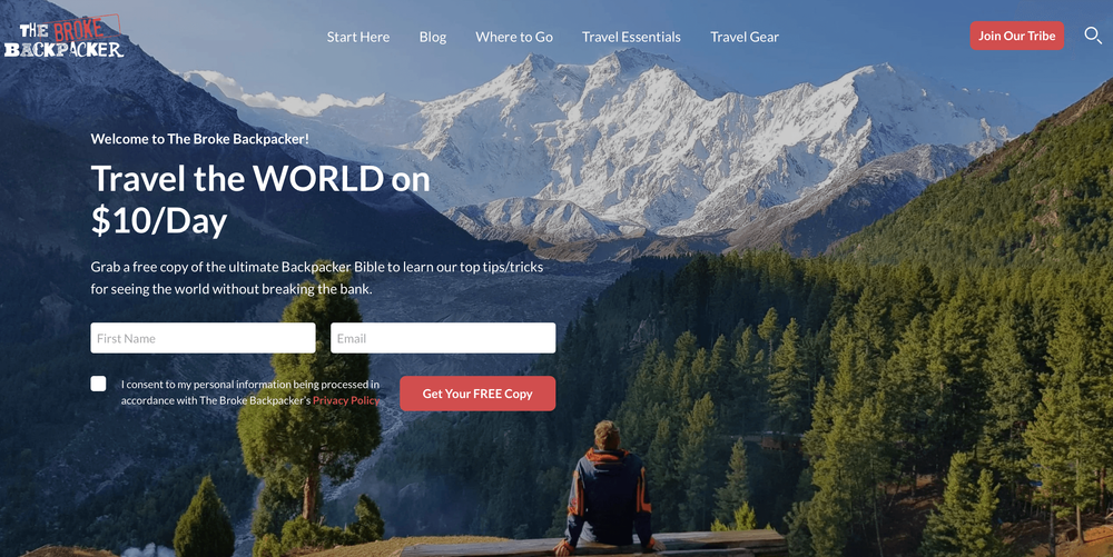 The Broke Backpacker in The 40 Best Travel Blogs to Follow in 2025
