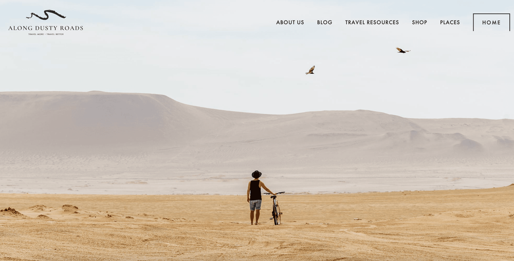 Along Dusty Roads in The 40 Best Travel Blogs to Follow in 2025
