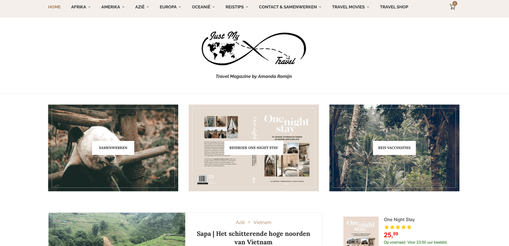 Just my Travel in The 40 Best Travel Blogs to Follow in 2025