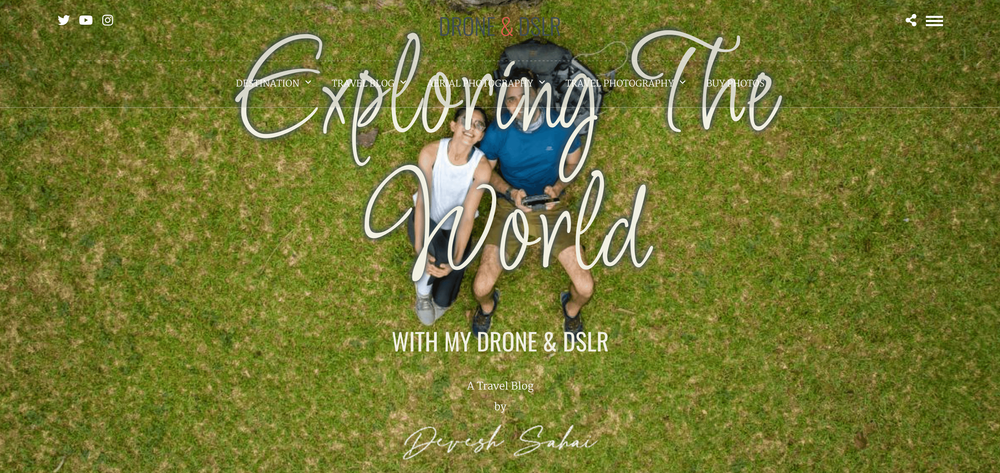 Drone & DSLR in The 40 Best Travel Blogs to Follow in 2025