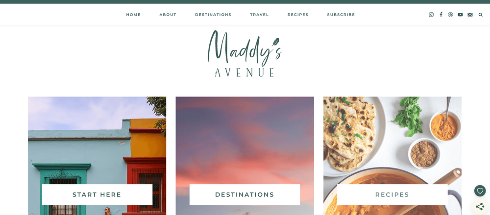 Maddy's Avenue in The 40 Best Travel Blogs to Follow in 2025