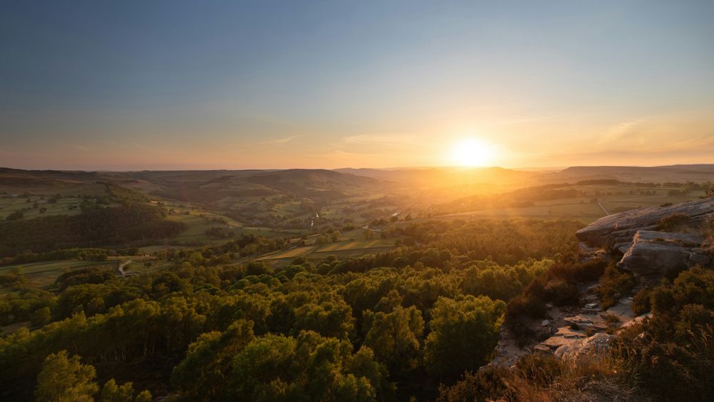 Peak District, Vereinigtes Königreich eines der Top-Ziele zum Klettern in Europa