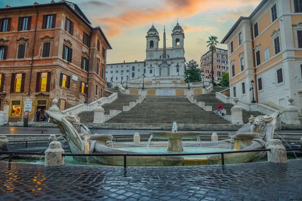 The Spanish Steps, one of the Best Free Things to Do in Rome