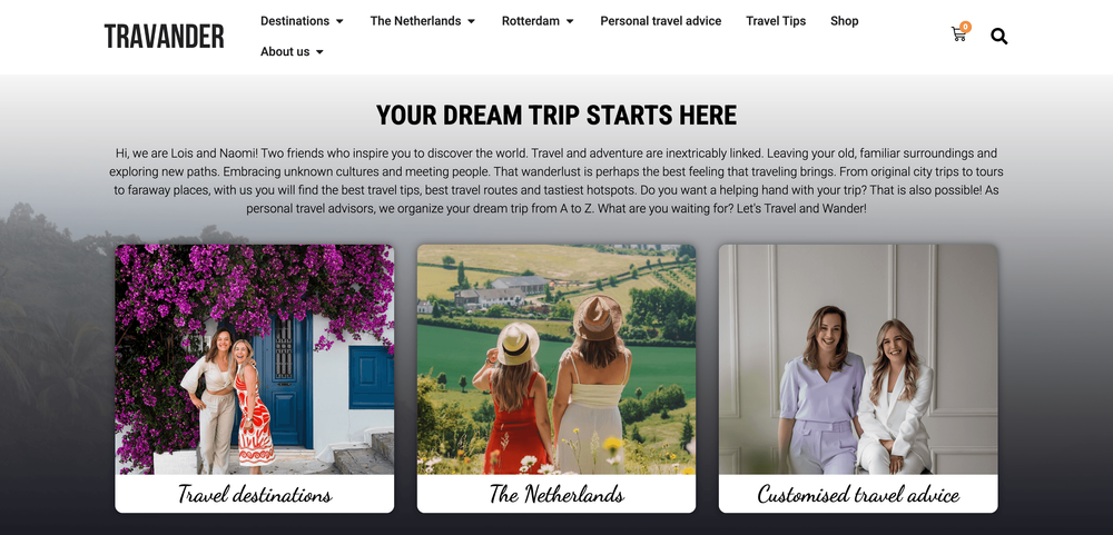 Travander, one of the the best travel bloggers