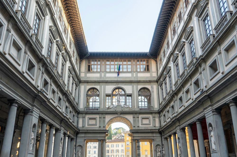 A gallery in Florence in the Tuscany Travel Tips