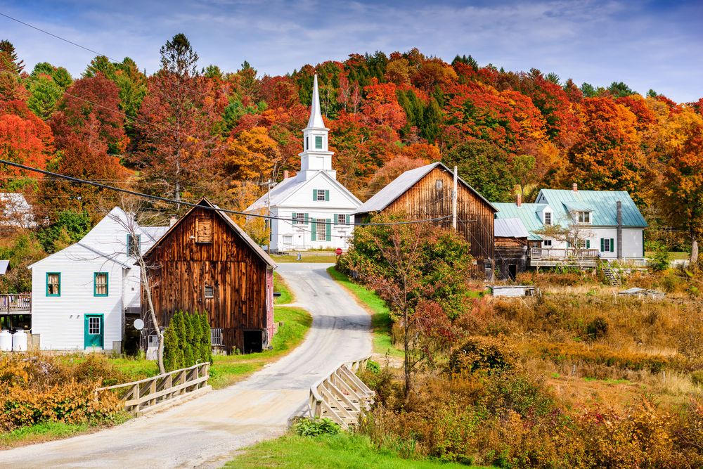 Vermont, USA one of the Best Fall Destinations 2024