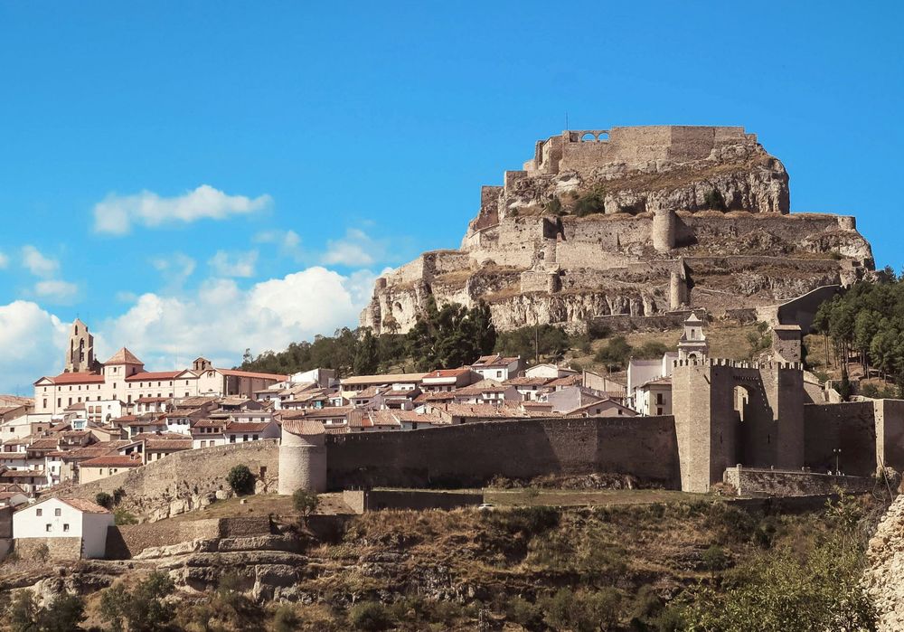 View of Morella on The Best Valencia Itinerary