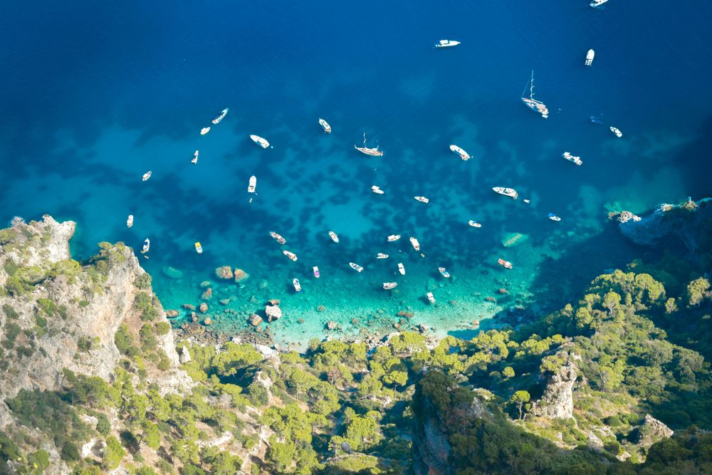Take a Boat Tour Around the Island in the Best Things to do in Capri  