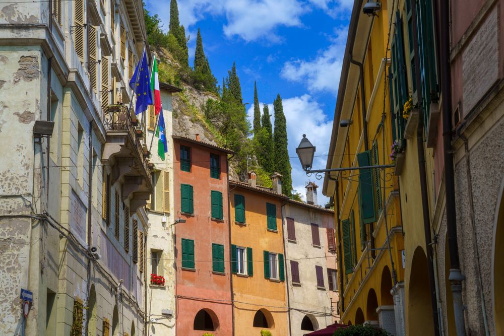 Buildings in Brisighella, a city part of the hidden gems in Italy