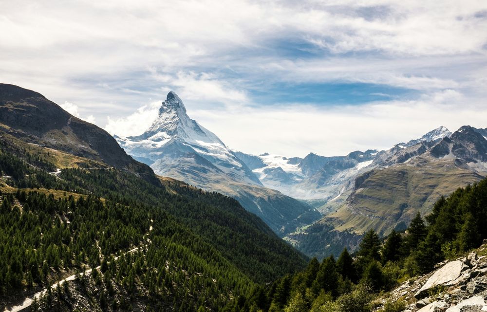 The Matterhorn Glacier Trail a Top Hiking Trails in the Swiss Alps