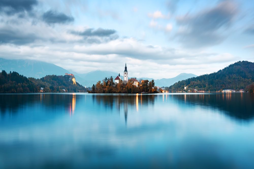 Landscape photo of Lake Bled, one of the Best Destinations for Relaxation
