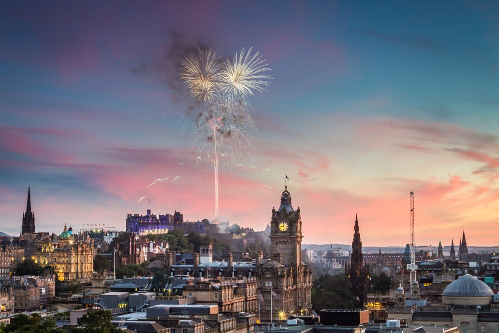Edinburgh, Scotland one of the best New Year's Eve Vacation Ideas