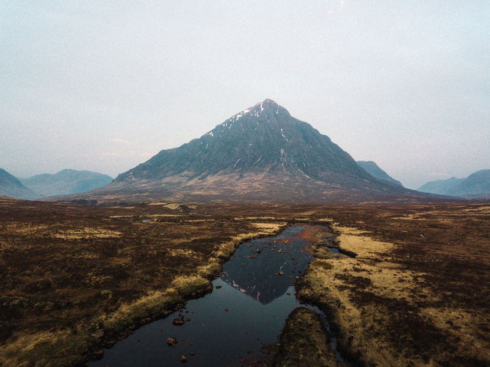 Landscape of the Glen Coe, Scotland one of the Best Fall Destinations 2024