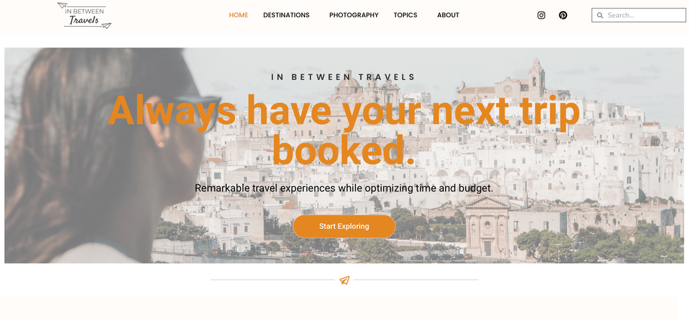 In Between Travels in the 40 Best Travel Blogs to Follow in 2025