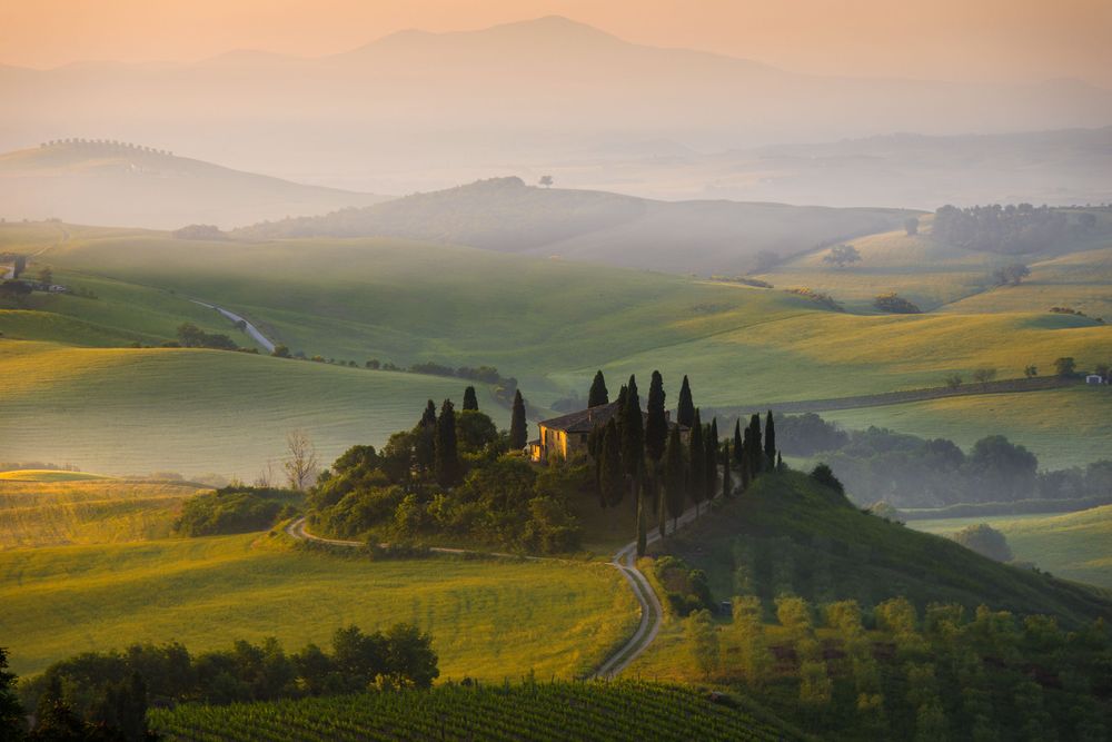 Photo of a house in Tuscany, one of the Best Destinations for Relaxation