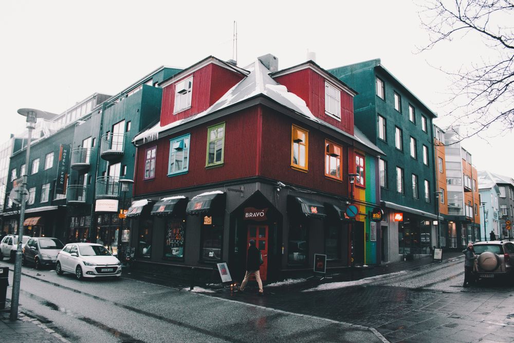  A corner in Reykjavik, one of the best solo travel destinations