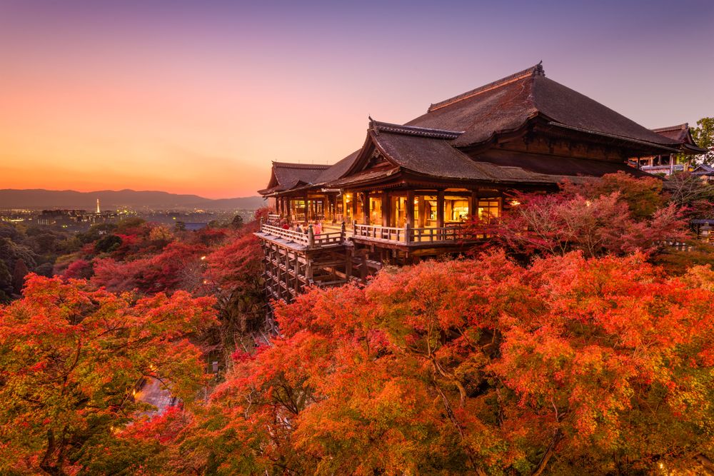 Autumn in Kyoto in the best time to visit Japan 