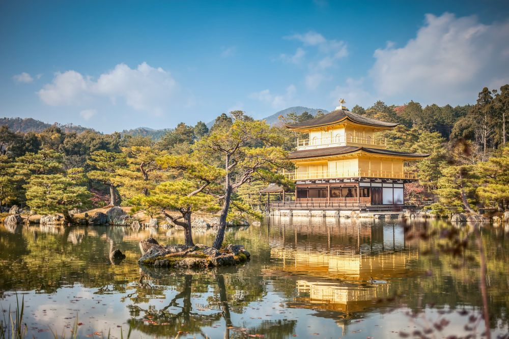 Kinkaku-ji , one of the best photo spots in Japan