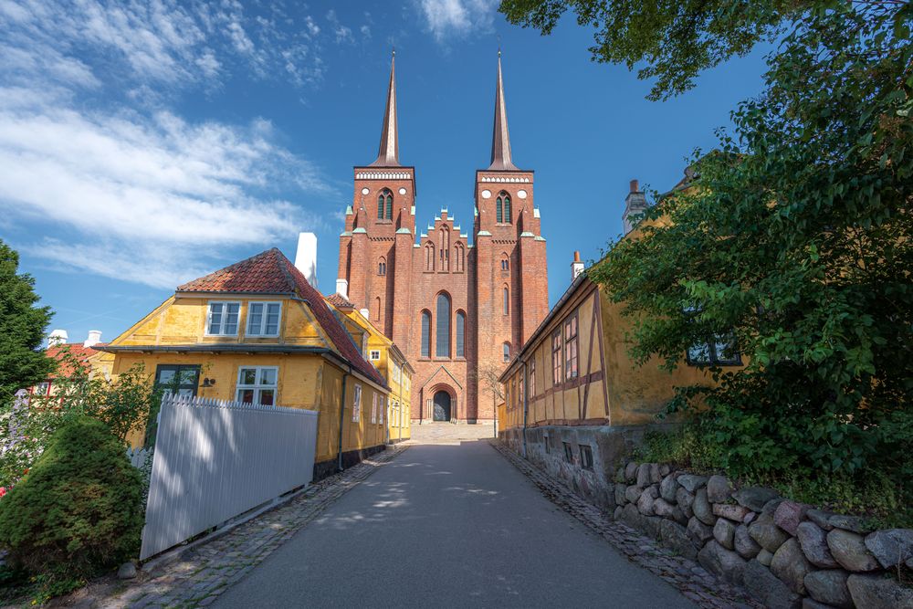 Church in Roskilde, part of the list of Top Travel Spots in Denmark