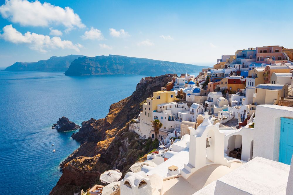 Santorini photo representing the best cheap activities in Santorini