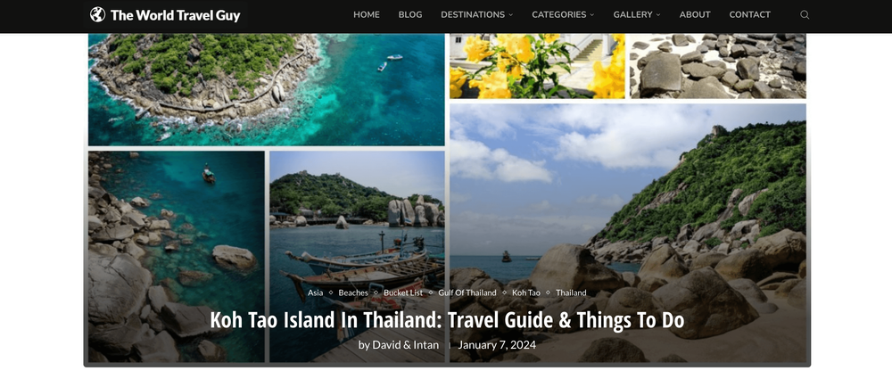 The World Travel Guy Thailand Travel Blogs