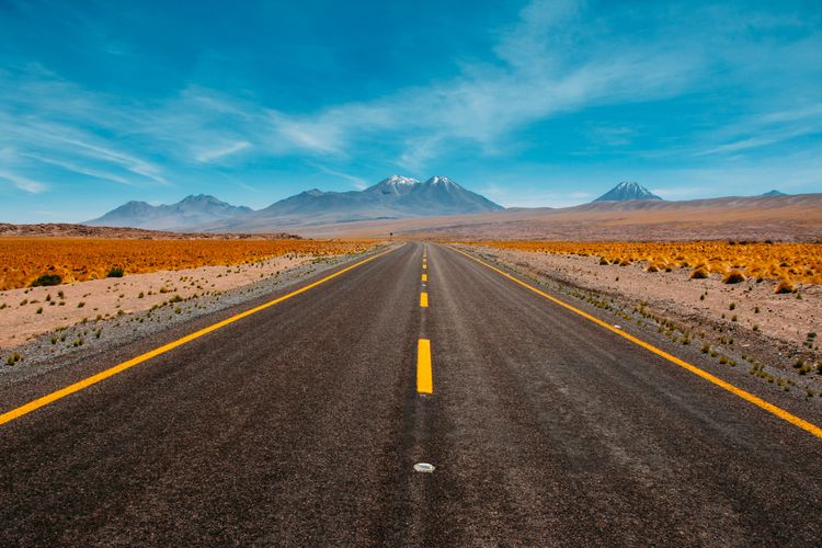 A road representing The Travel Planning App You'll Need in 2025