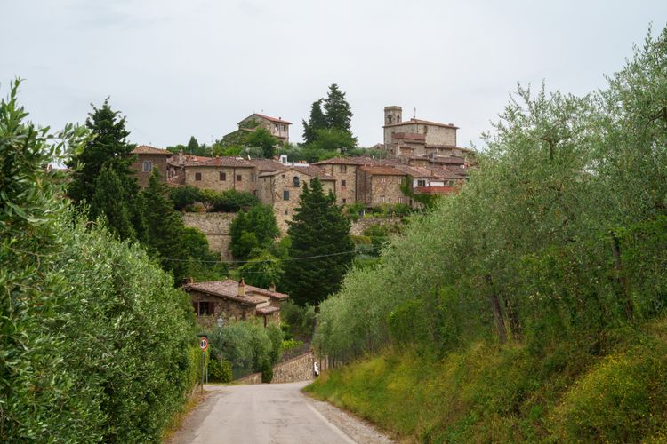 Montefioralle entry one of The Best Villages in Tuscany